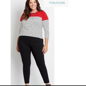 Maurices Ponte Pull On Legging